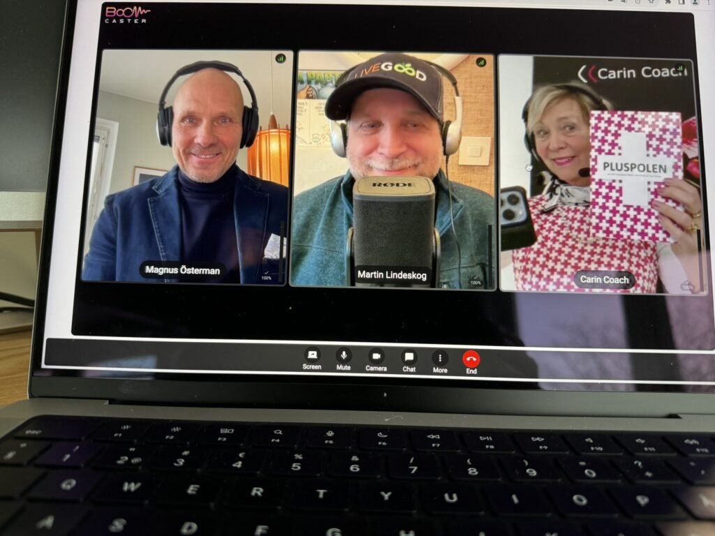 Magnus Österman, Martin Lindeskog & Carin Coach, Carin Bladh