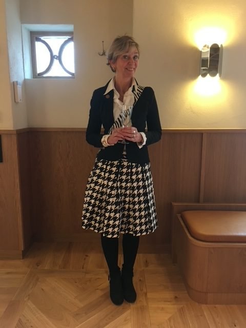 Carin Coach, så glad!