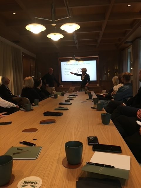 Hjärnan är som vanligt i fokus, positiva tankar!