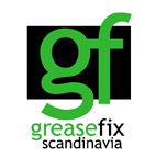 Här ser du loggan till det smarta namnet på företaget: greasefix